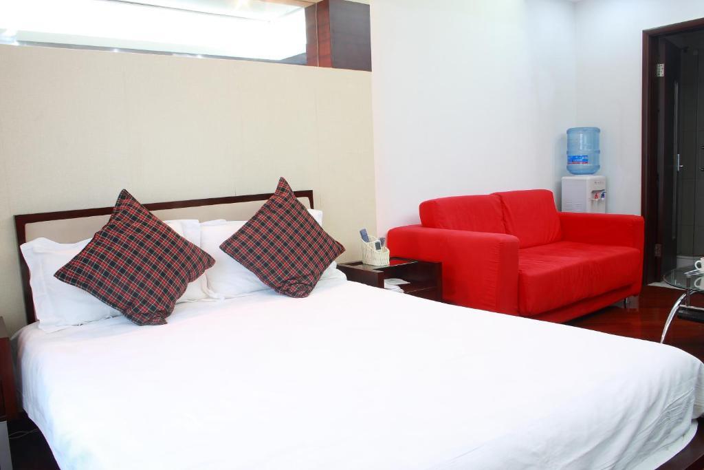 Shanghai Skiline World Union Service Apartment Luaran gambar