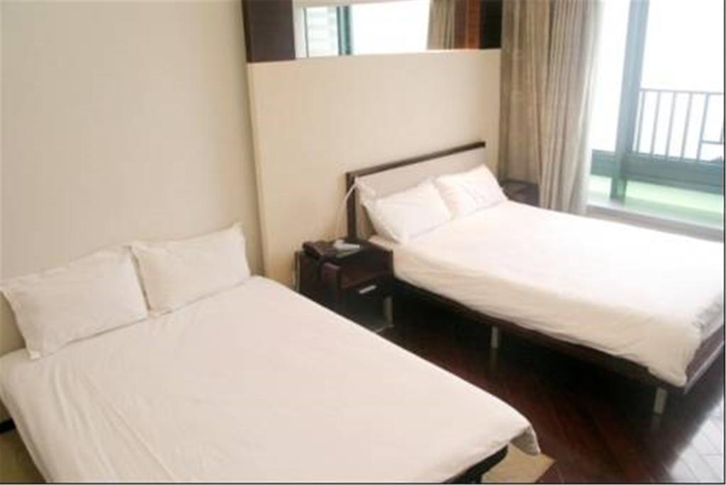 Shanghai Skiline World Union Service Apartment Luaran gambar