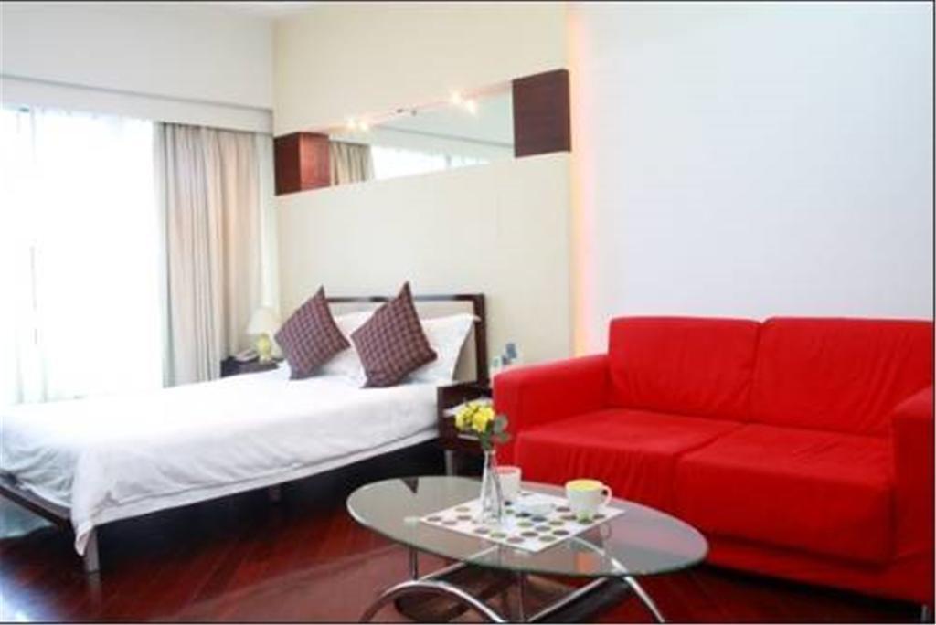 Shanghai Skiline World Union Service Apartment Luaran gambar
