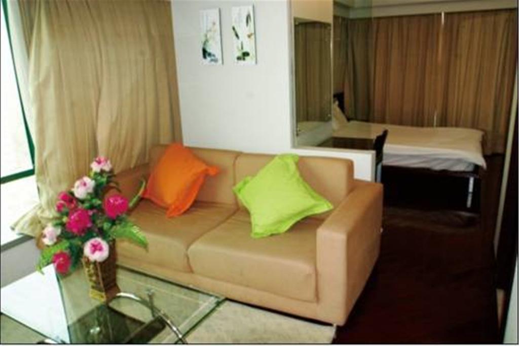 Shanghai Skiline World Union Service Apartment Luaran gambar