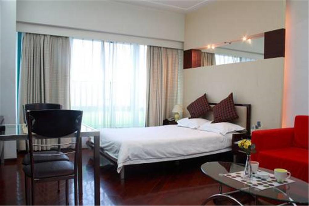 Shanghai Skiline World Union Service Apartment Luaran gambar