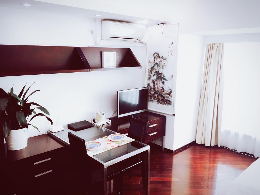 Shanghai Skiline World Union Service Apartment Luaran gambar