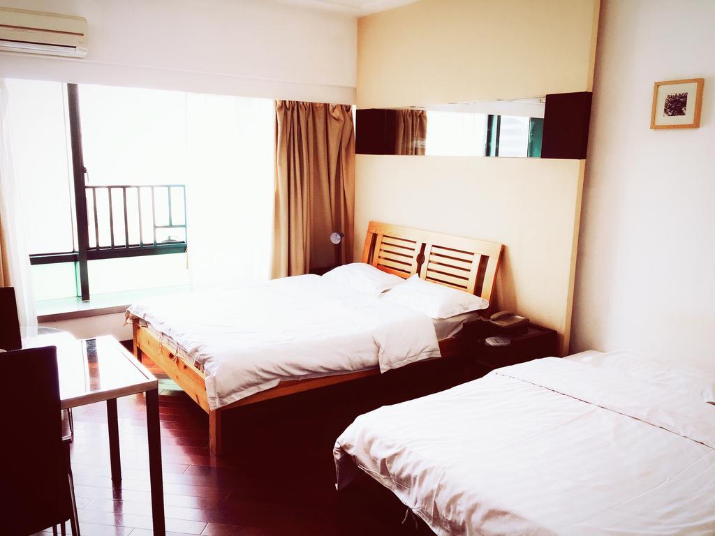 Shanghai Skiline World Union Service Apartment Luaran gambar