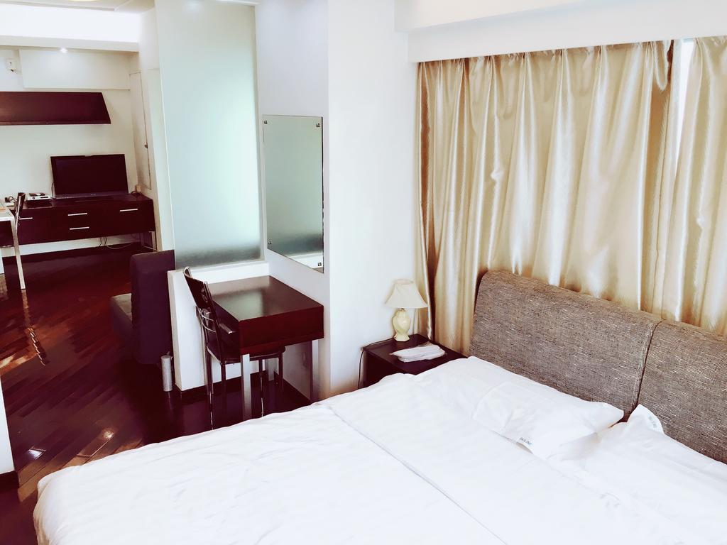 Shanghai Skiline World Union Service Apartment Luaran gambar